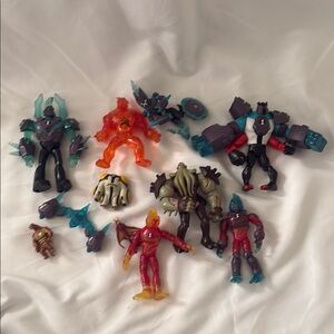 Ben 10 Action Figure Set of 10, Superheroes Figures, Action Figures Toys